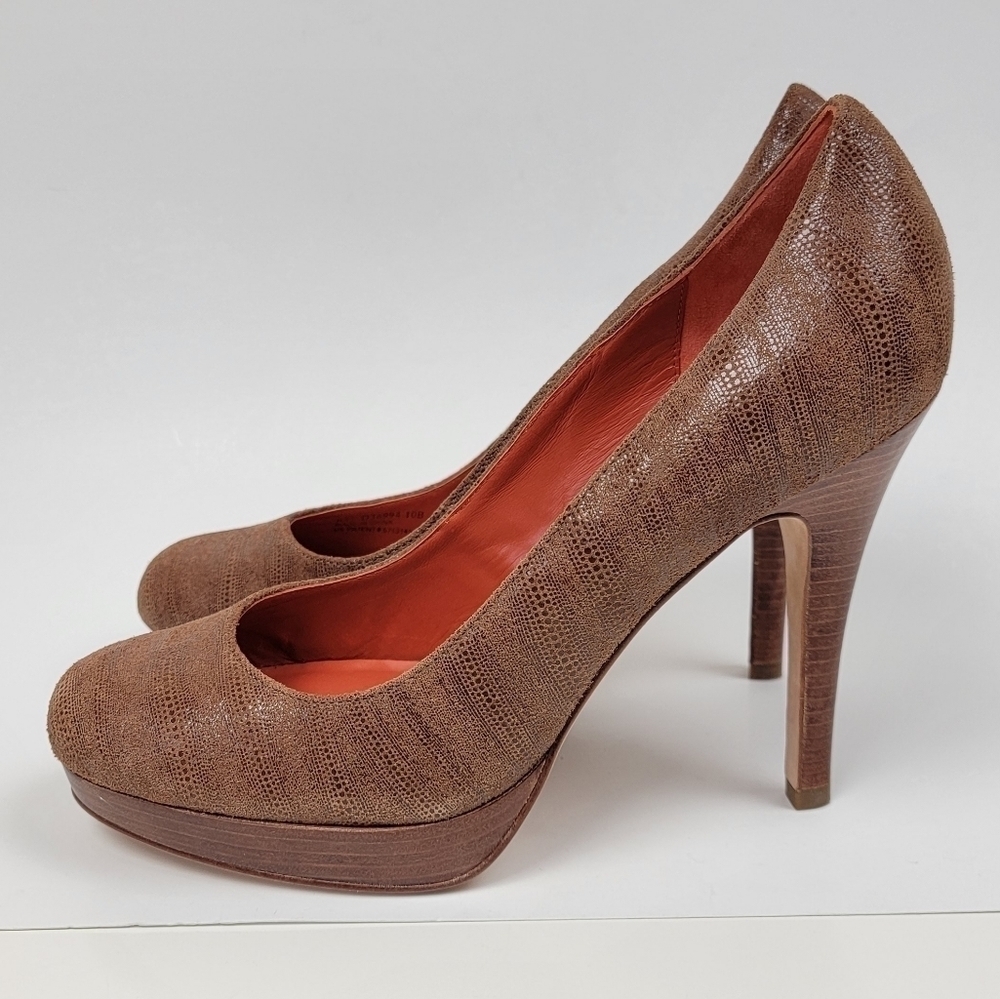 Cole Haan Mariela Leather Heels 10 - Picture 5 of 11